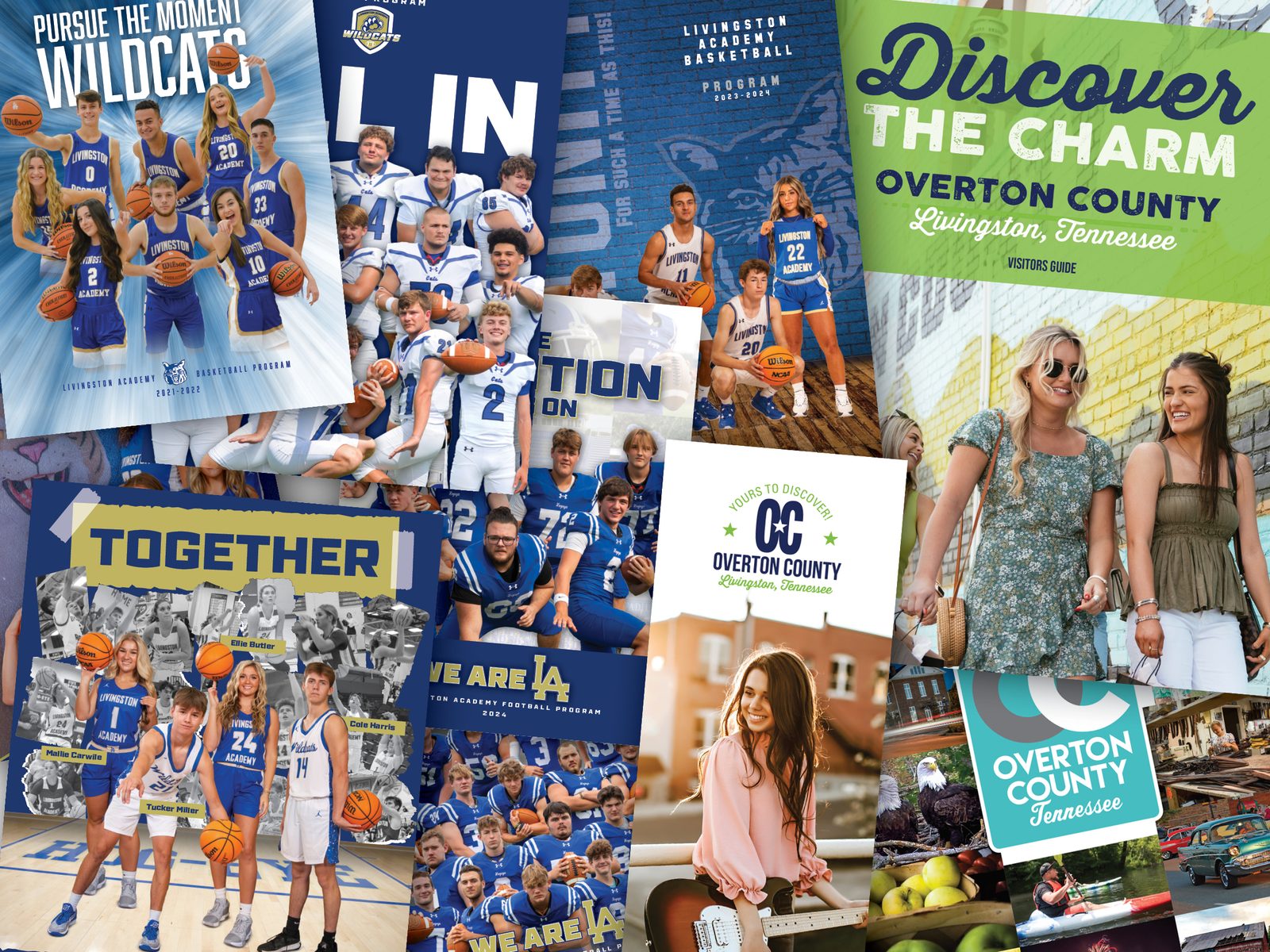 Full-color printing with premium finishes
